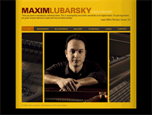 Tablet Screenshot of maximlubarsky.com